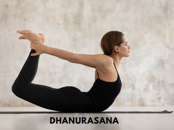 Dhanurasana (Bow Pose):