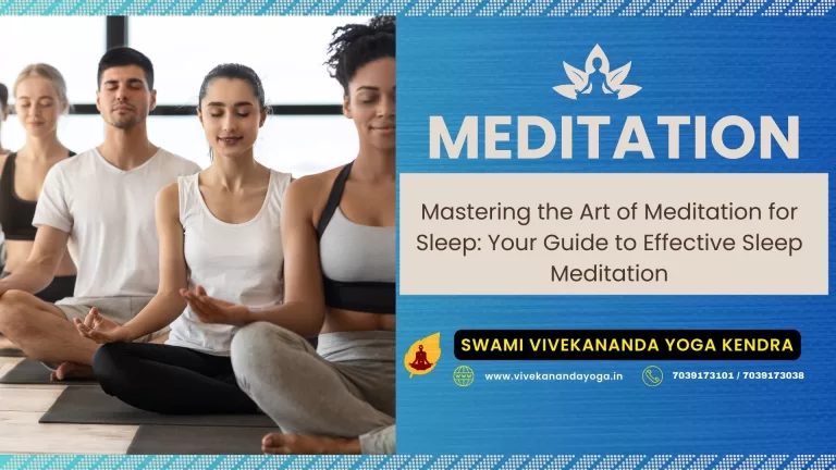 Mastering the Art of Meditation for Sleep: Your Guide to Effective Sleep Meditation Meditation for Sleep