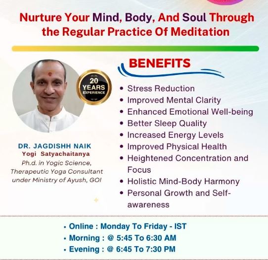 Online Meditation Classes India