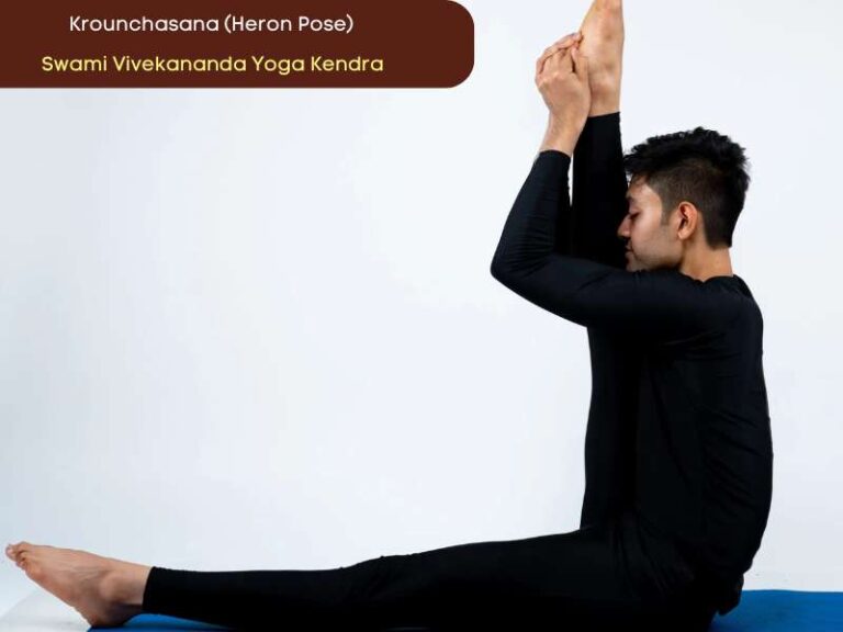 Krounchasana (Heron Pose)